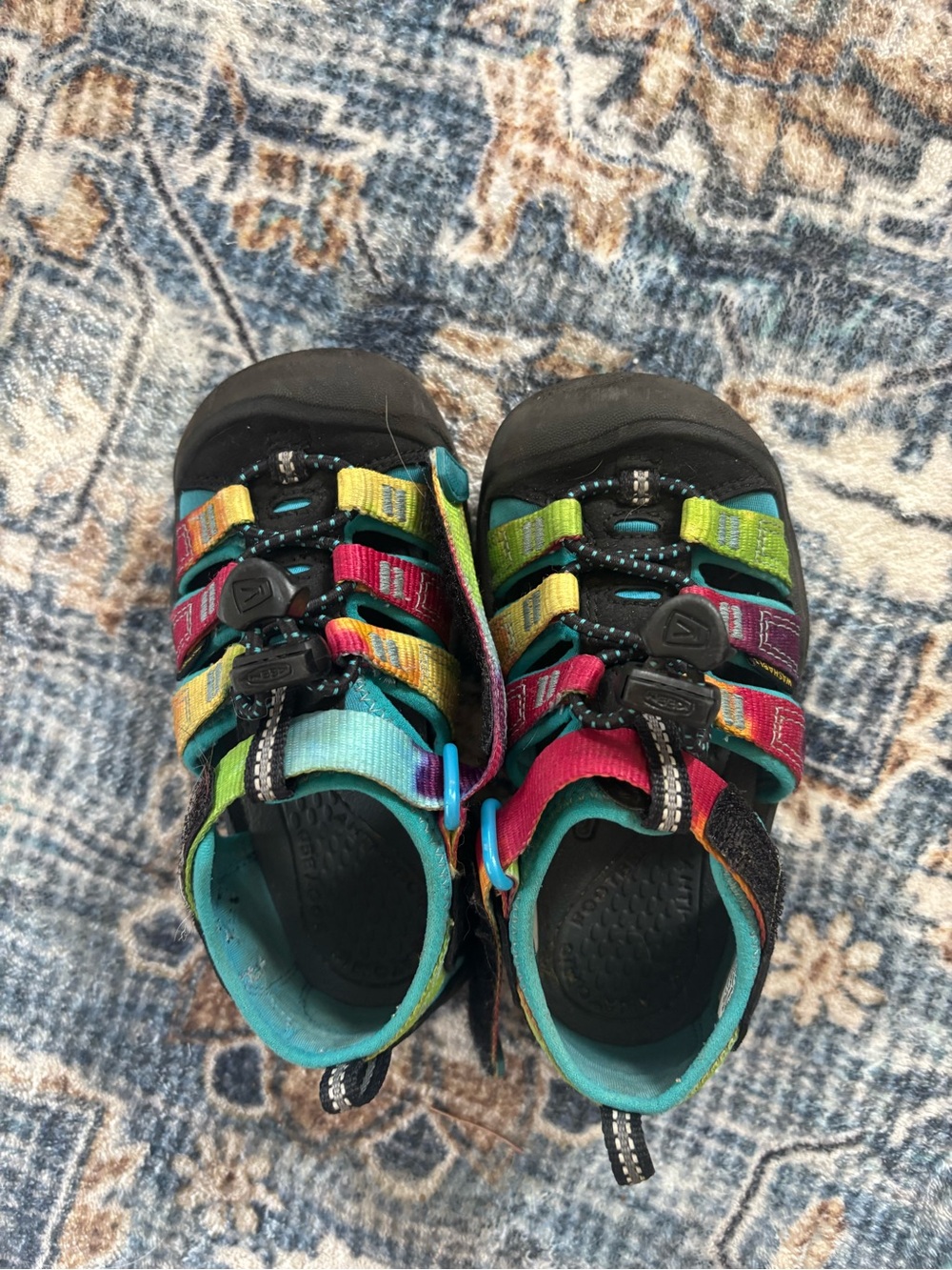 KEEN Kids' Multicolor Sandals - Rainbow Straps - Picture 4 of 5